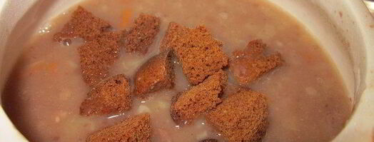 суп-пюре чесночно-фасолевыйпостные дни. Шаг 3