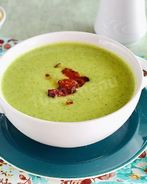 Суп пюре из брокколи с сыром