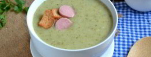 суп-пюре из брокколи со сливками. Шаг 5