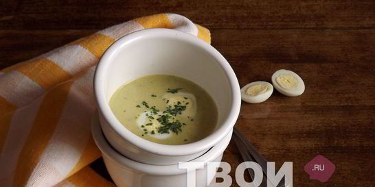 Суп-пюре из брокколи