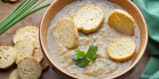 Суп-пюре из чечевицы