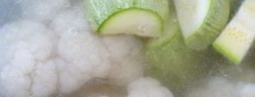 суп-пюре из кабачков и цветной капусты. Шаг 2