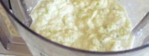 суп-пюре из кабачков и цветной капусты. Шаг 3