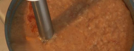 суп-пюре из хека. Шаг 7