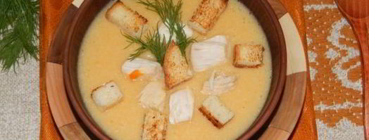 суп-пюре из курицы с картофелем. Шаг 9