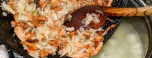 суп-пюре из лисичек. Шаг 3