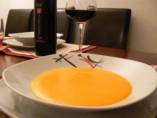 Рецепт супа-пюре из моркови