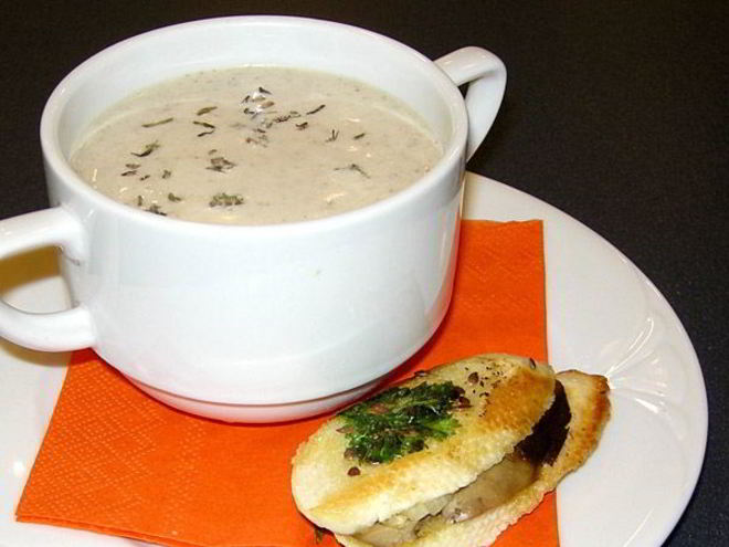 Рецепт супа-пюре из печени