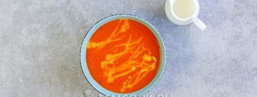 суп-пюре из печеного перца. Шаг 12