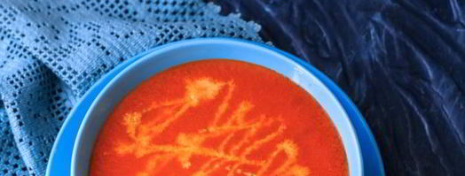 суп-пюре из печеного перца. Шаг 13