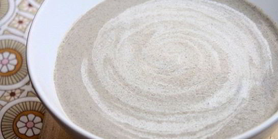 Суп-пюре из шампиньонов