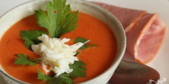 Суп-пюре из томатов