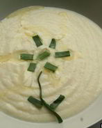 Суп-пюре из цветной капусты с кабачком