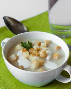 Суп-пюре из цветной капусты