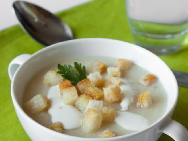 Рецепт супа-пюре из цветной капусты