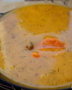 Суп-пюре из тыквы с фрикадельками