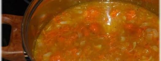 суп-пюре из тыквы с курицей и зеленым горошком. Шаг 39