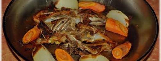 суп-пюре из тыквы с курицей и зеленым горошком. Шаг 17