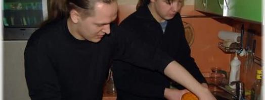 суп-пюре из тыквы с курицей и зеленым горошком. Шаг 22