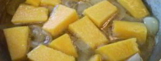 суп-пюре из тыквы со сливками. Шаг 6