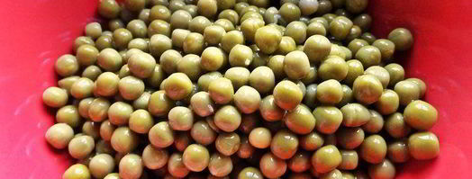 суп-пюре картофельный с горошком и беконом. Шаг 8