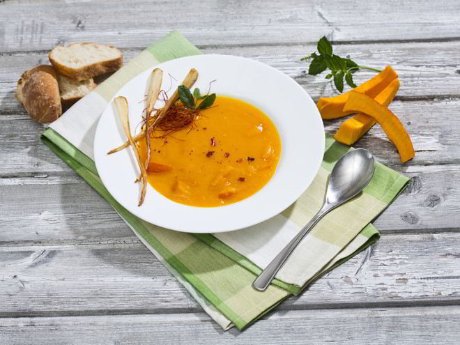 Рецепт супа-пюре с беконом