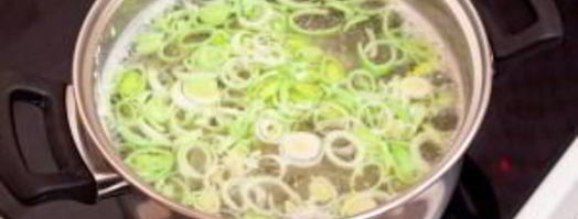 суп-пюре с брокколи и куриным филе. Шаг 4