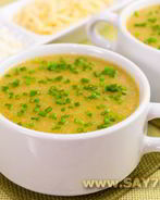 Суп-пюре с кабачками и цветной капустой