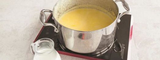 суп-пюре с кнелями из лосося. Шаг 7