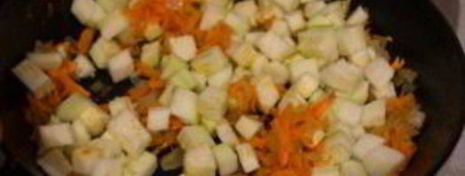 суп-пюре с копченой курицей. Шаг 3