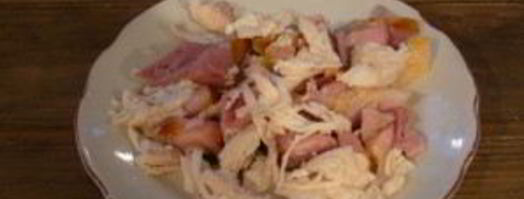 суп-пюре с копченой курицей. Шаг 4