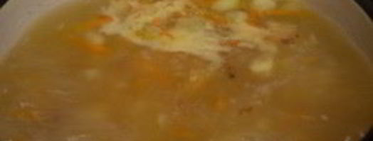 суп-пюре с копченой курицей. Шаг 5