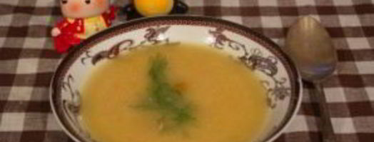 суп-пюре с копченой курицей. Шаг 6