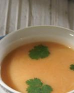 Суп-пюре с соусом