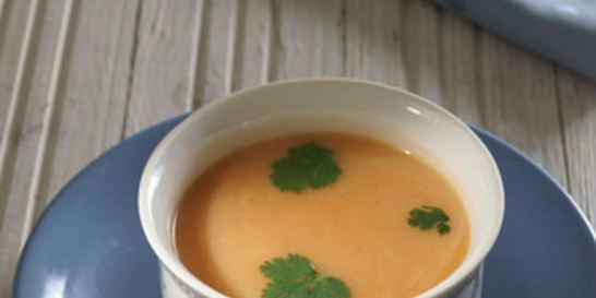 Суп-пюре с соусом