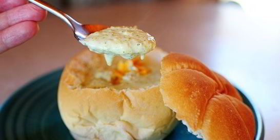 Суп-пюре с сыром