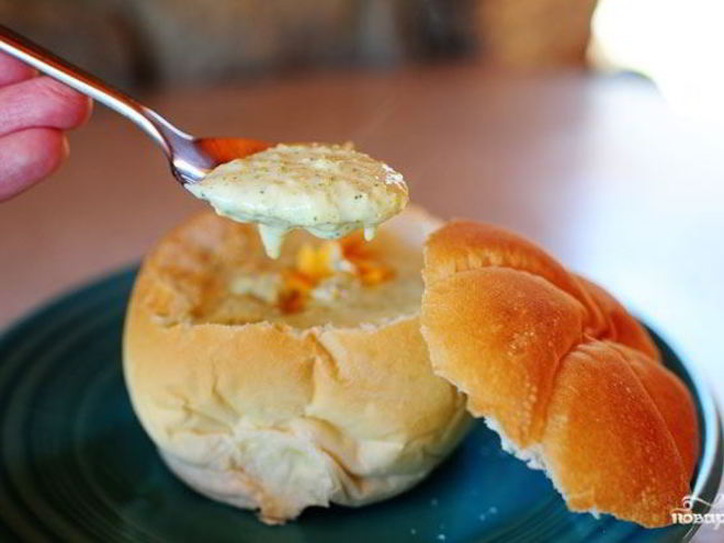 Рецепт супа-пюре с сыром