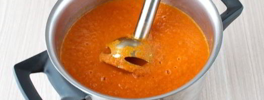 томатный суп-пюре. Шаг 11