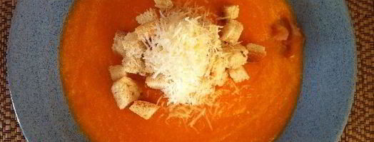 тыквенный суп-пюре с беконом. Шаг 5