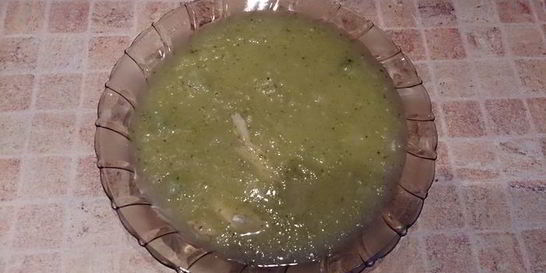 Тыквенный суп-пюре с брокколи