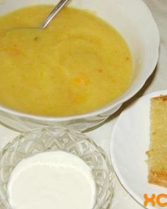 Тыквенный суп-пюре со сливками