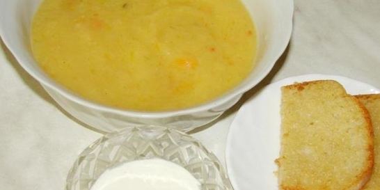 Тыквенный суп-пюре со сливками