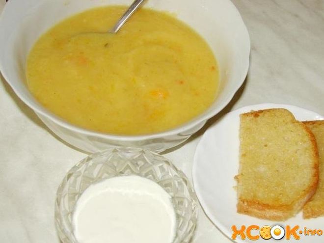 Рецепт тыквенного супа-пюре со сливками