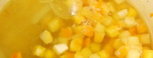 тыквенный суп-пюре со сливками. Шаг 3