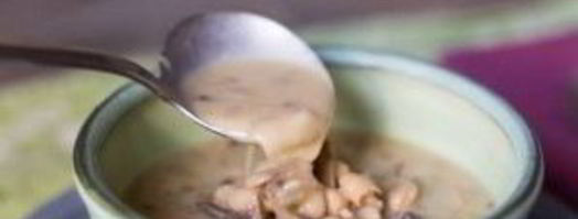 суп с фасолью и грибами. Шаг 5