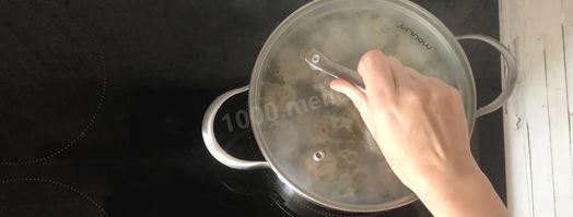 суп с фрикадельками и рисом. Шаг 12