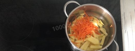 суп с фрикадельками и рисом. Шаг 6