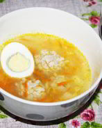 Суп с индюшиными фрикадельками