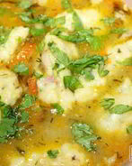 Суп с клецками