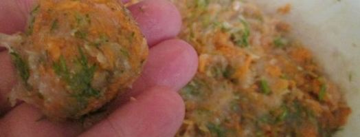 суп с молодой капустой и куриными тефтельками. Шаг 3